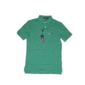 Polo Ralph Lauren Classic Fit Mesh Polo Shirt Green Heather Size XS 4182